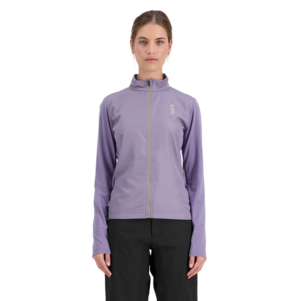 En T-Shirt, rødwood Wind i farven Thistle