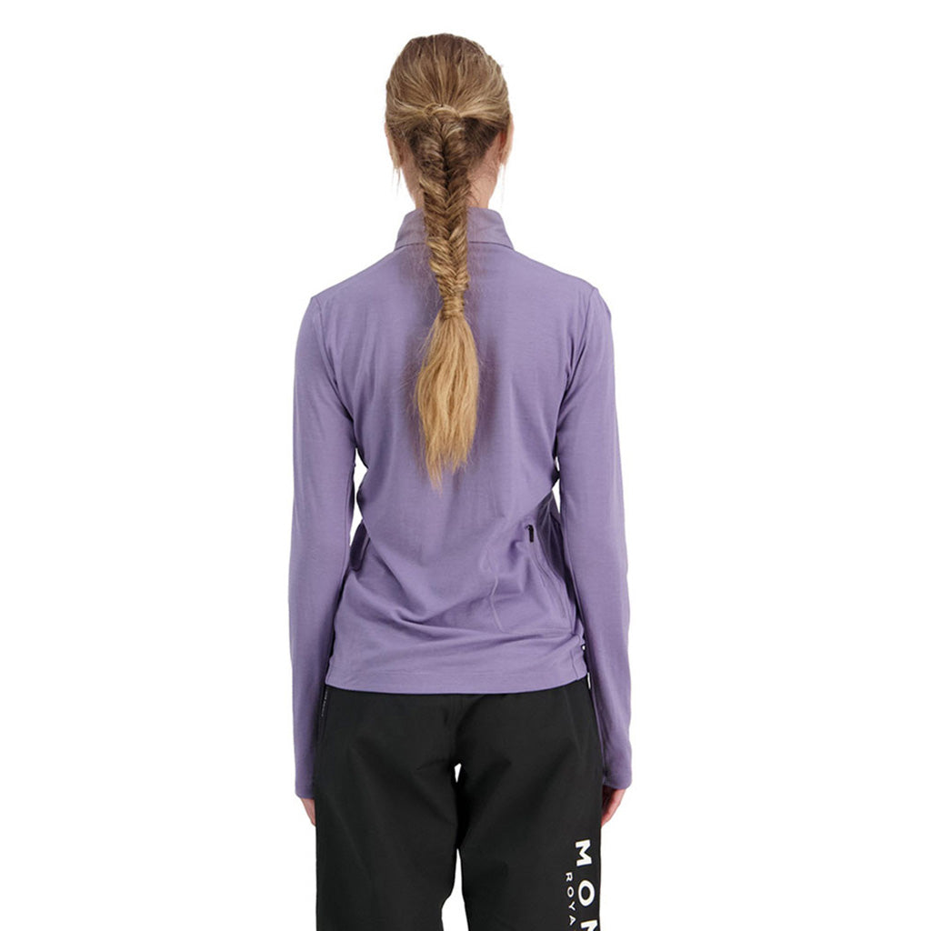 En T-Shirt, rødwood Wind i farven Thistle