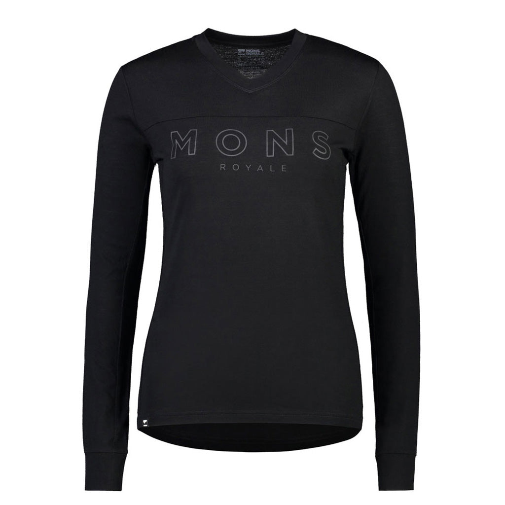 En Skiundertøj, rødwood Enduro VLS i farven sort