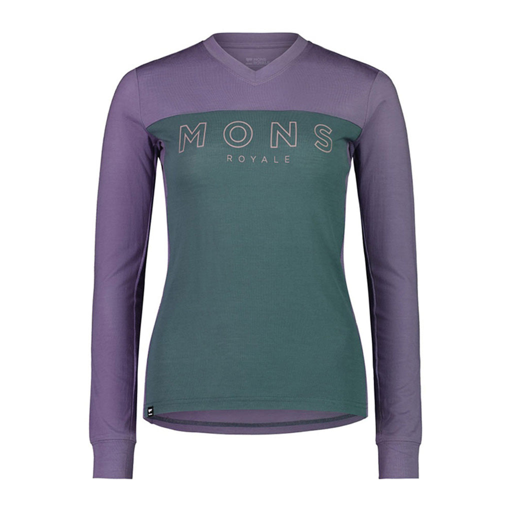 En T-Shirt, rødwood Enduro VLS i farven Thistle / Burnt Sage