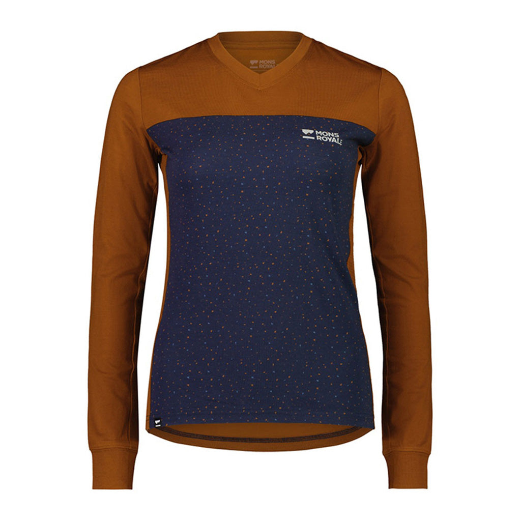 En T-Shirt, rødwood Enduro VLS i farven Midnight Terrazzo / Copper
