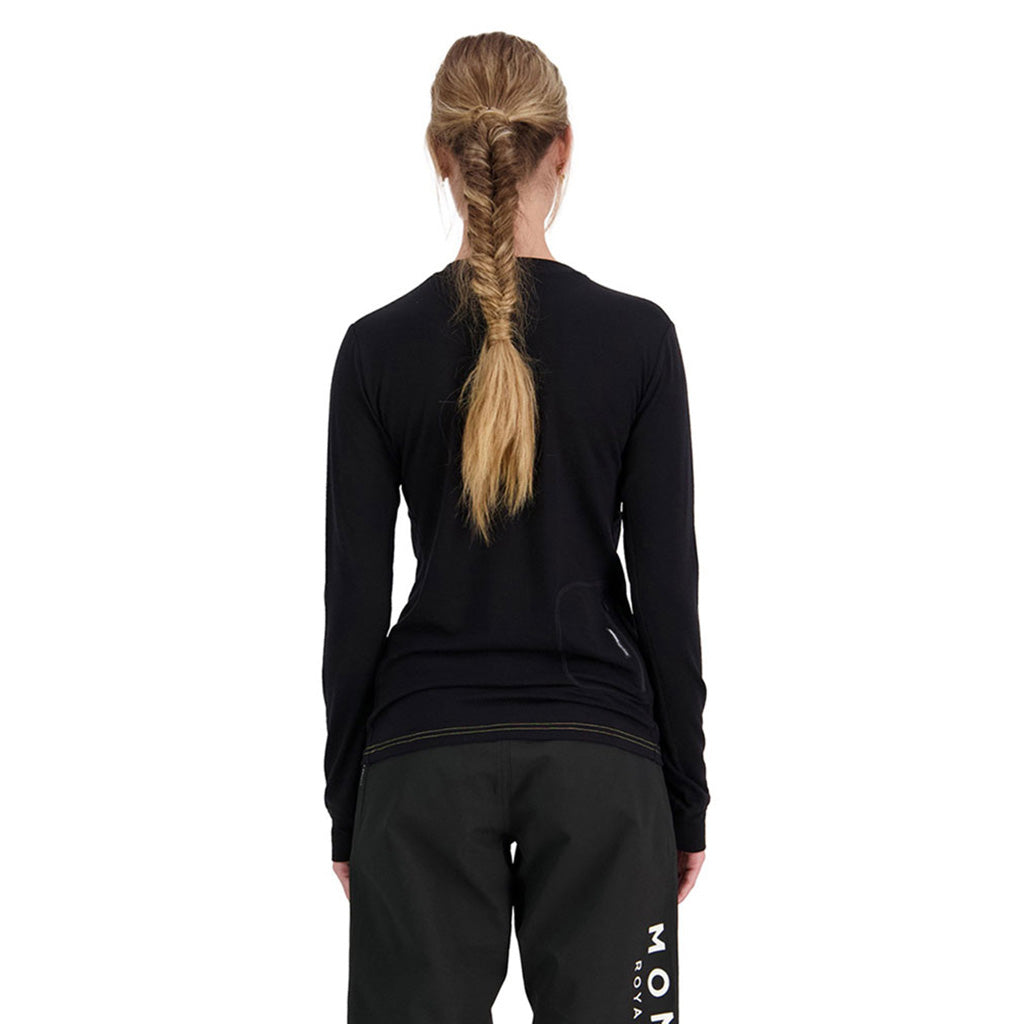 En T-Shirt, rødwood Enduro VLS i farven Limelight Camo / sort set bagfra