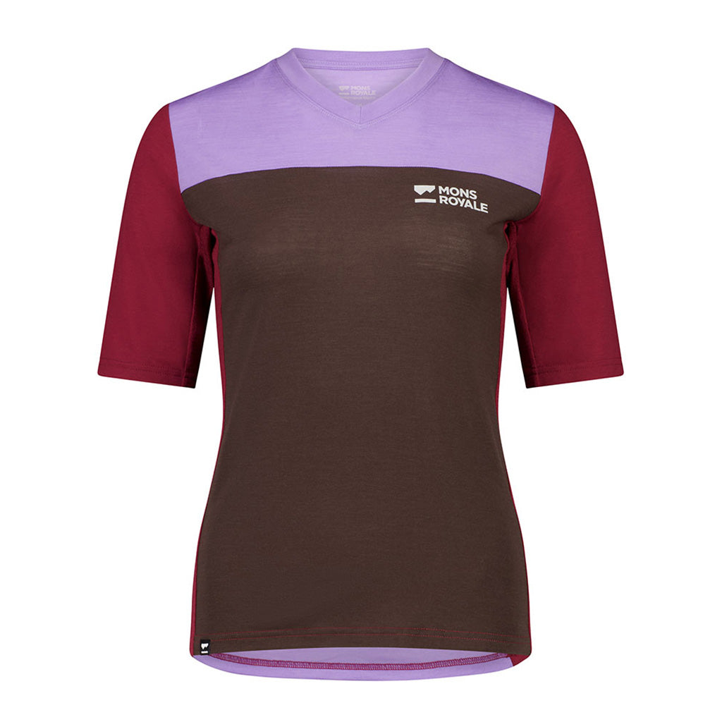 rødwood Enduro VT Midlayer i farven Cedar / Cherry / Lupin