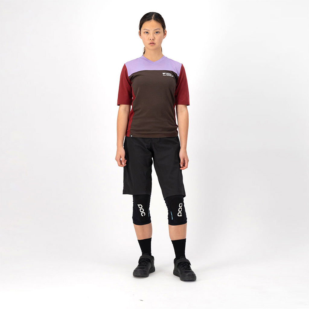 rødwood Enduro VT Midlayer i farven Cedar / Cherry / Lupin set forfra