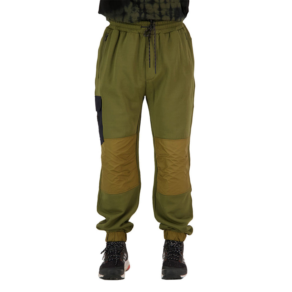 Decade Midlayer i farven Forest Floor set forfra