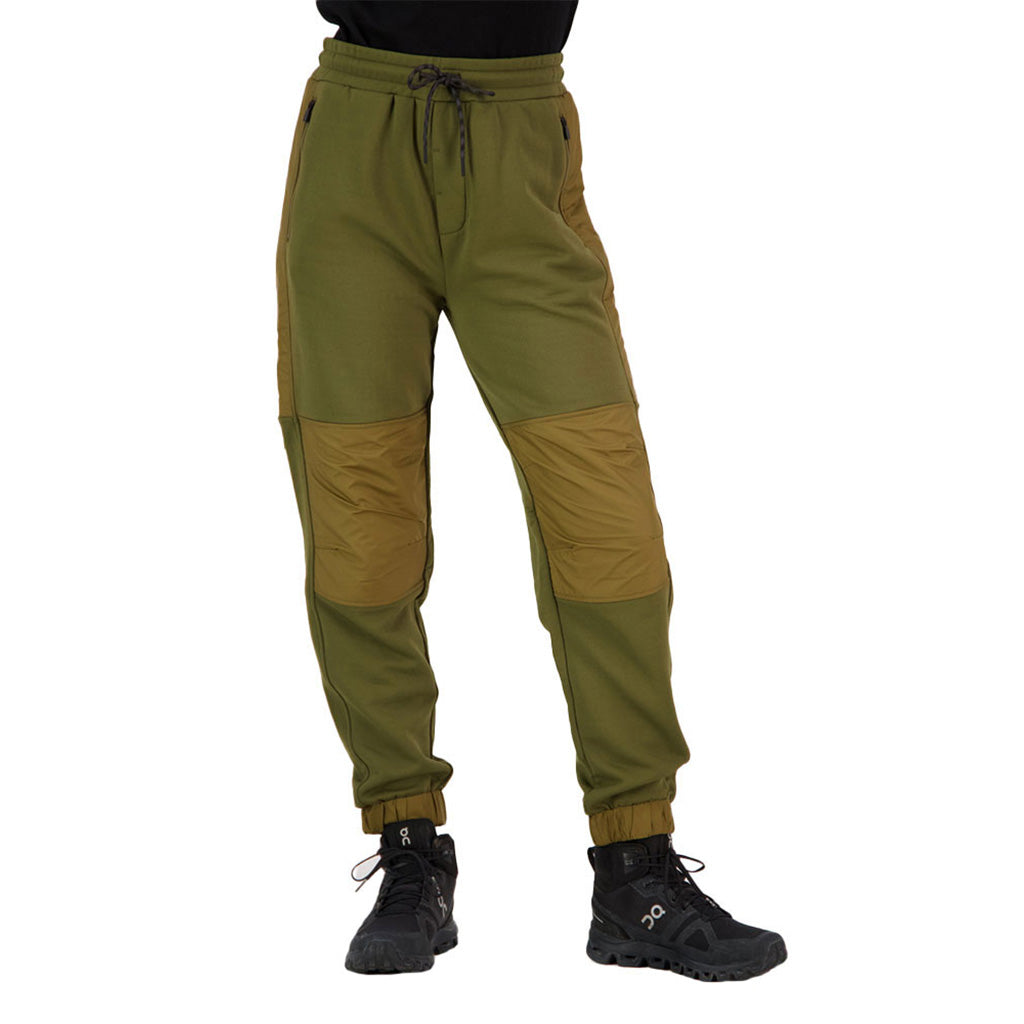 Decade Midlayer i farven Forest Floor set forfra