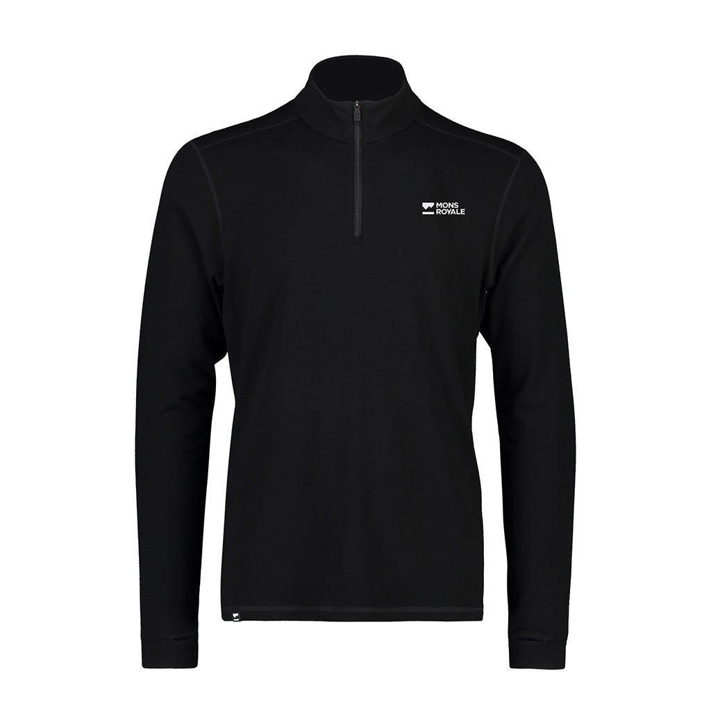Cascade Merino Base Layer 1/4 Zip Long Sleeve - Skiundertrøje