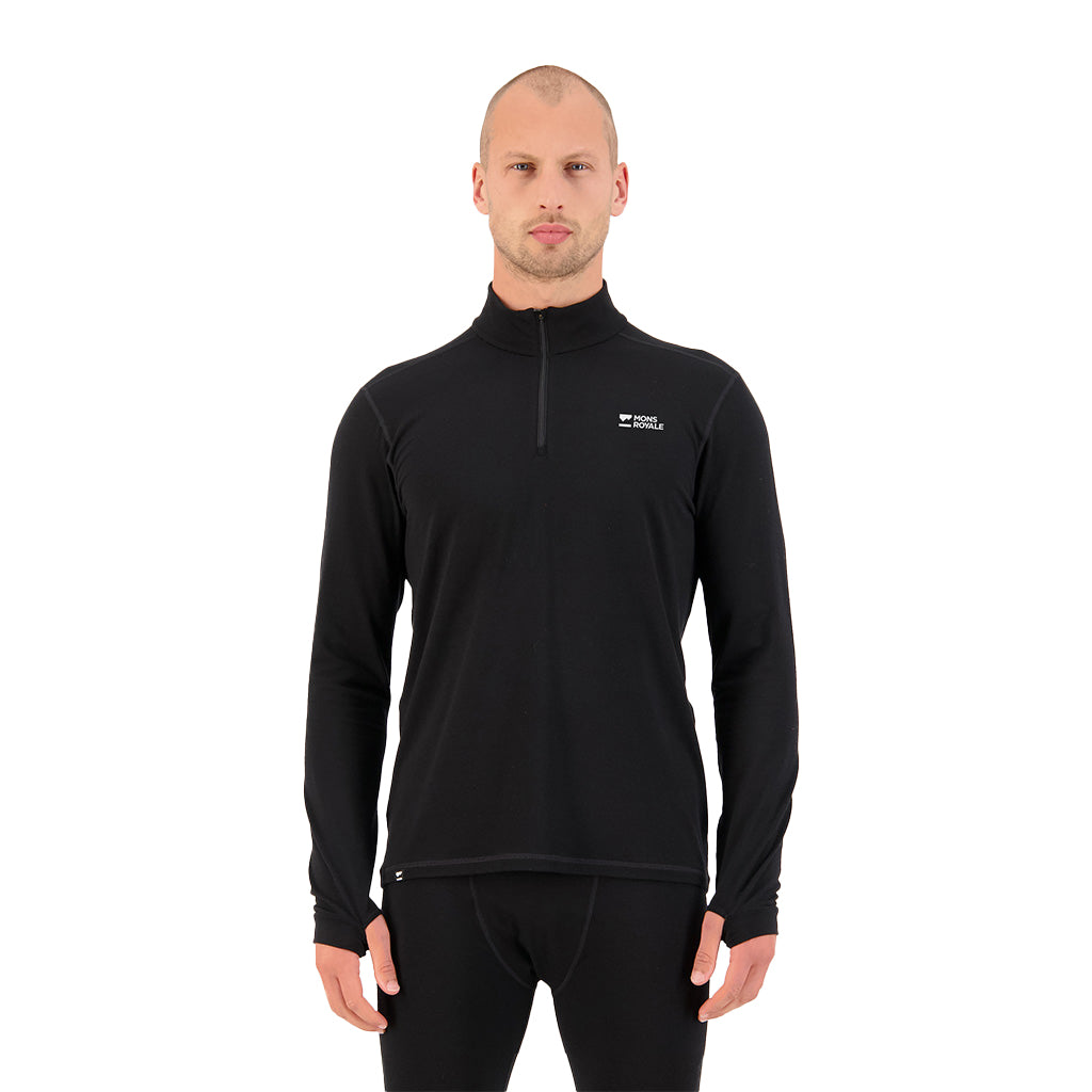 Cascade Merino Base Layer 1/4 Zip Long Sleeve - Skiundertrøje