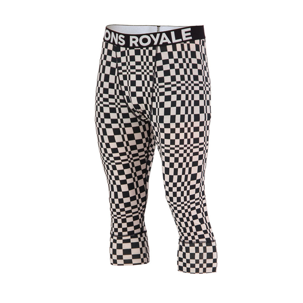 En Skiundertøj, Cascade Merino Flex 200 3/4 i farven Checkers