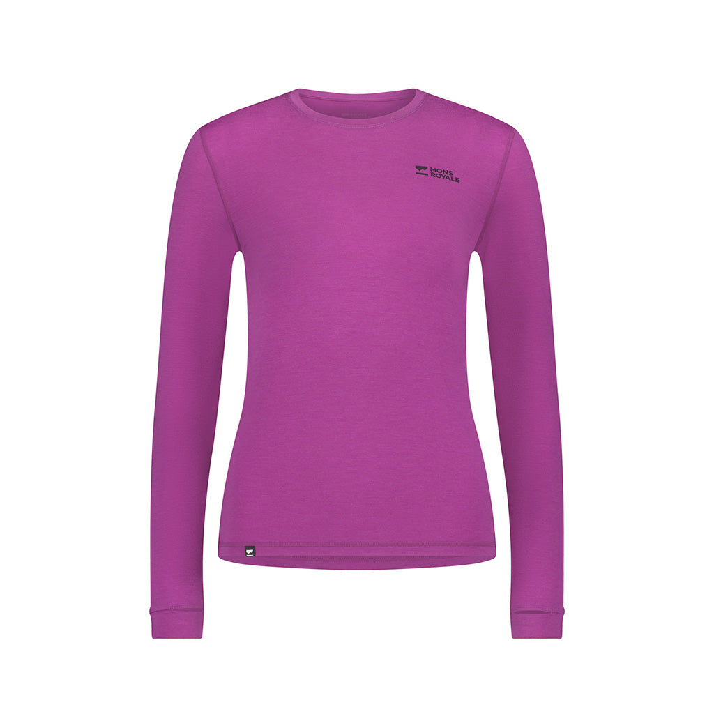 Cascade Merino Base Layer Long Sleeve - Skiundertrøje