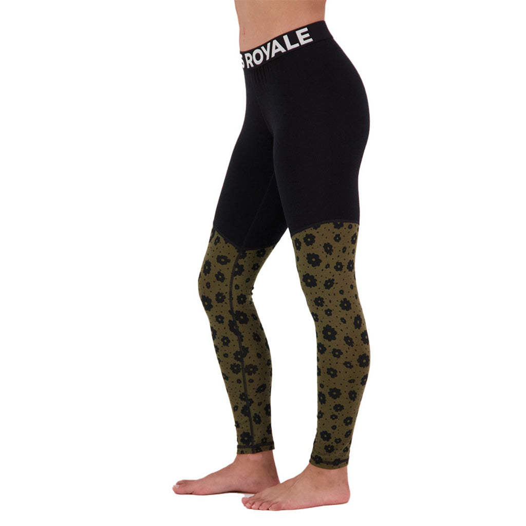 Skiundertøj, Cascade Merino Flex 200 i farven Aoraki Lily set fra venstre side