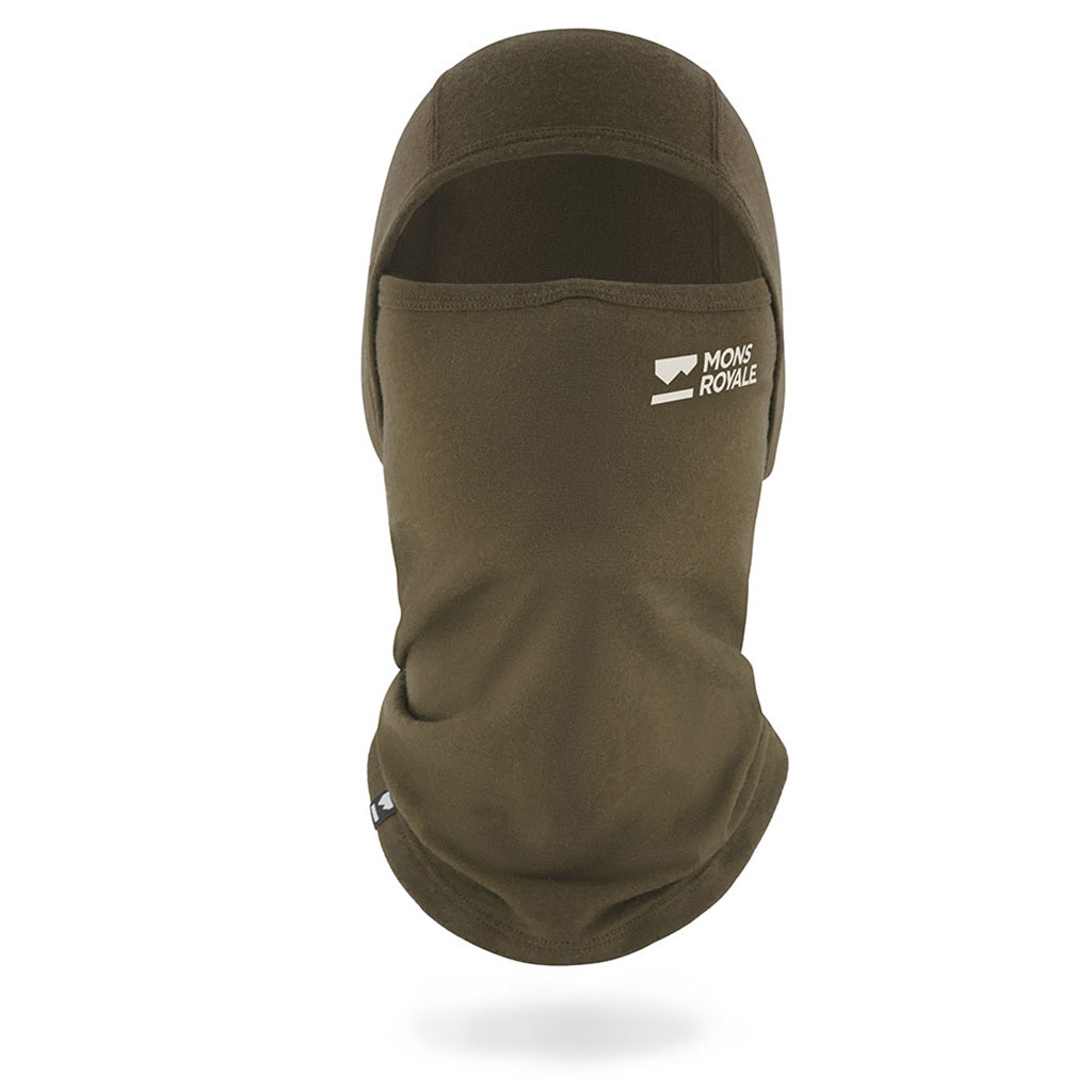 En Halsedisse, Santa Rosa Merino Flex 200 Balaclava i farven Dark Olive