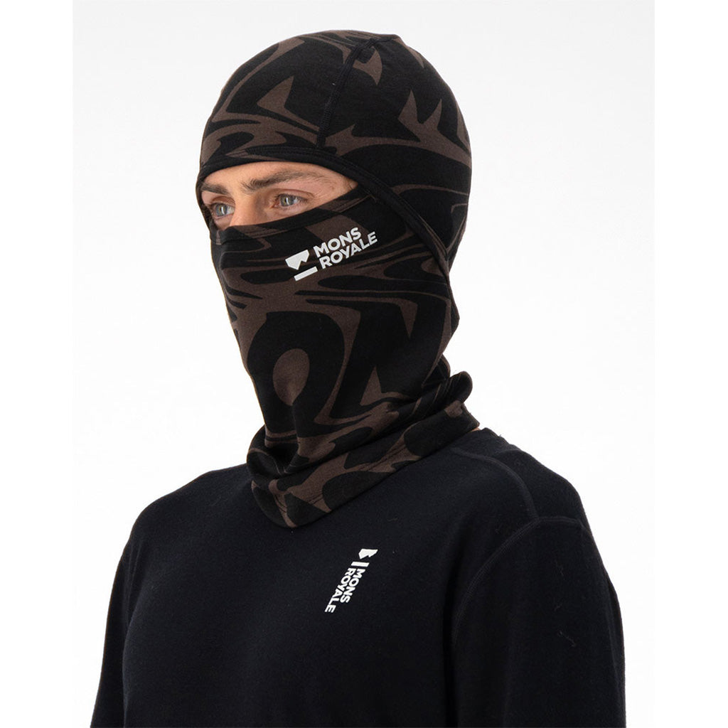 En Halsedisse, Santa Rosa Merino Flex 200 Balaclava i farven Slc set fra højre side
