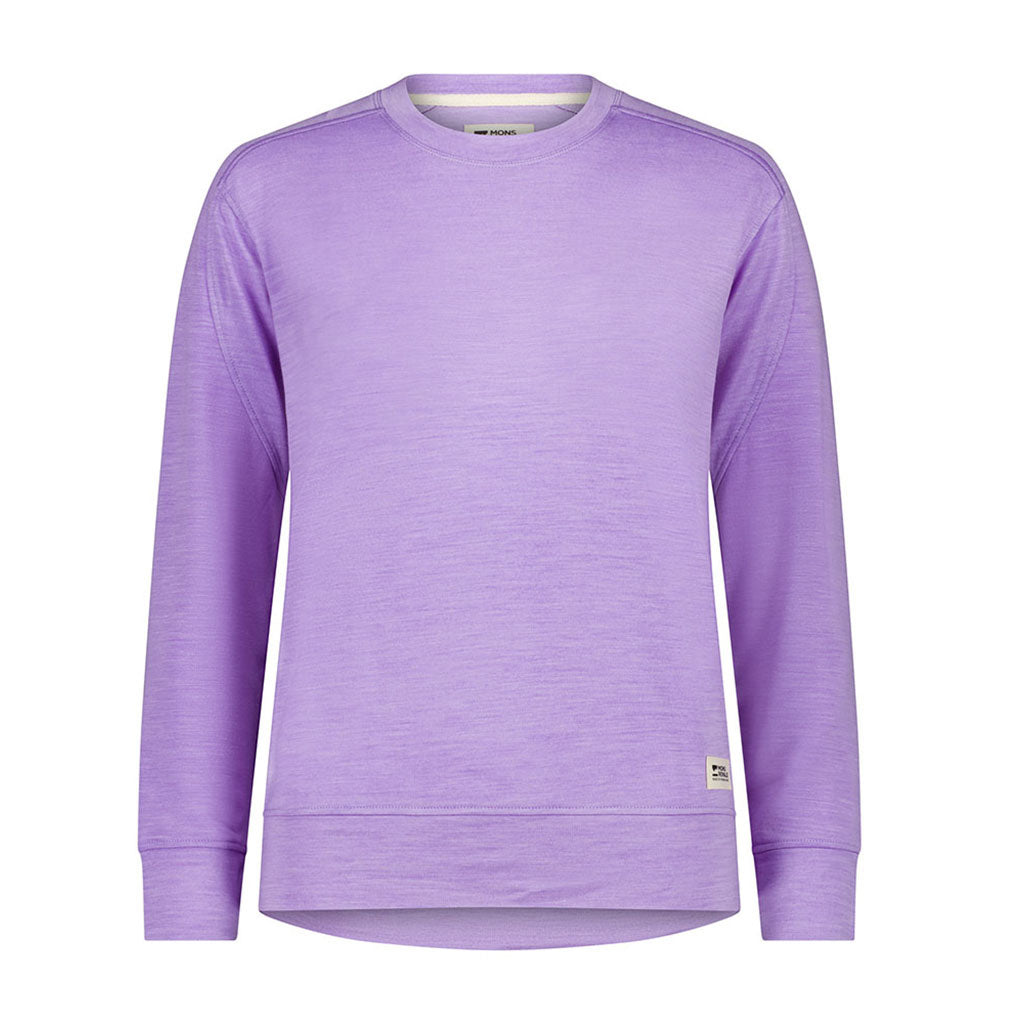 Covert Lite Crew Midlayer i farven Lupin