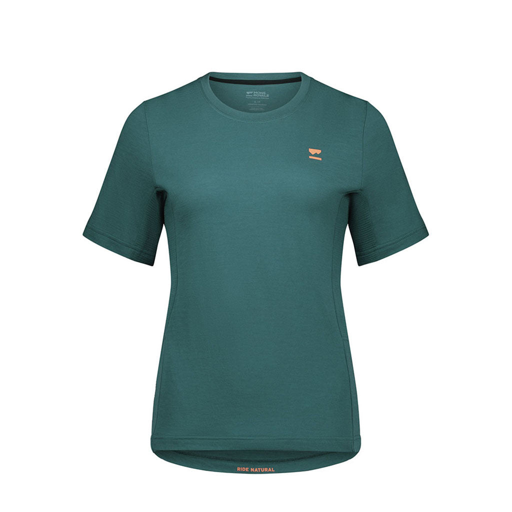 En T-Shirt, Tarn Merino i farven Abyss