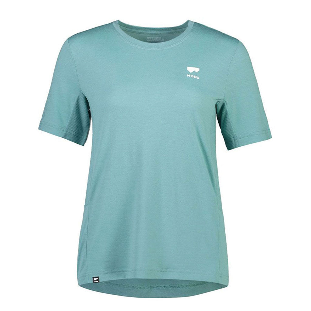 En T-Shirt, Tarn Merino Shift i farven Sage