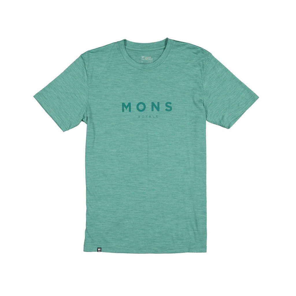 En T-Shirt, Zephyr Merino Cool i farven Smokey grøn