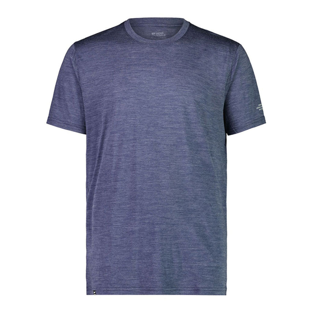 En T-Shirt, Zephyr Merino Cool i farven Midnight