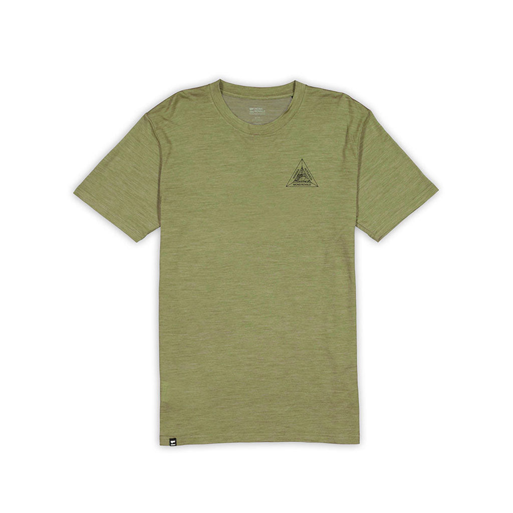 En T-Shirt, Zephyr Merino Tencel™ i farven Fern