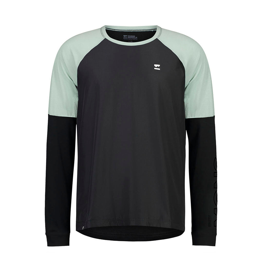 Tarn Merino Shift Wind Jersey Midlayer i farven Glacier / sort