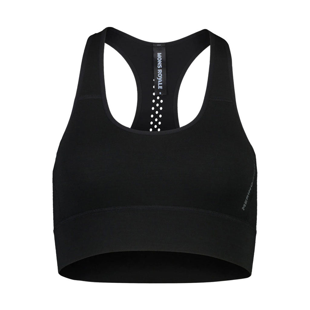 En Sports BH, Stratos Merino Shift i farven sort