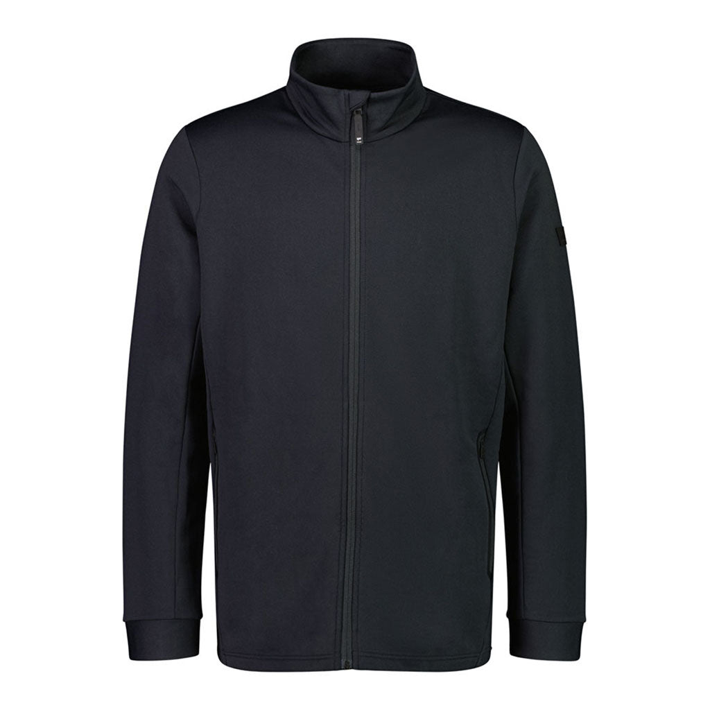 Arcadia Merino Fleece Midlayer i farven sort set forfra