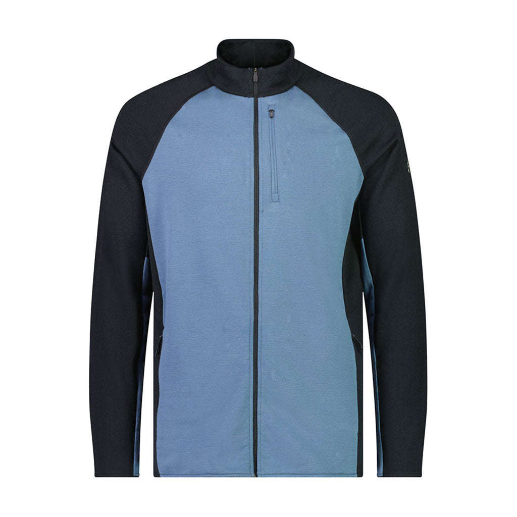 Approach Merino Shift Fleece Midlayer i farven blå Slate