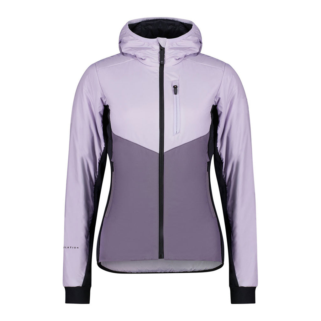 En Jakke, Arete Wool Insulation Hood i farven Thistle Cloud