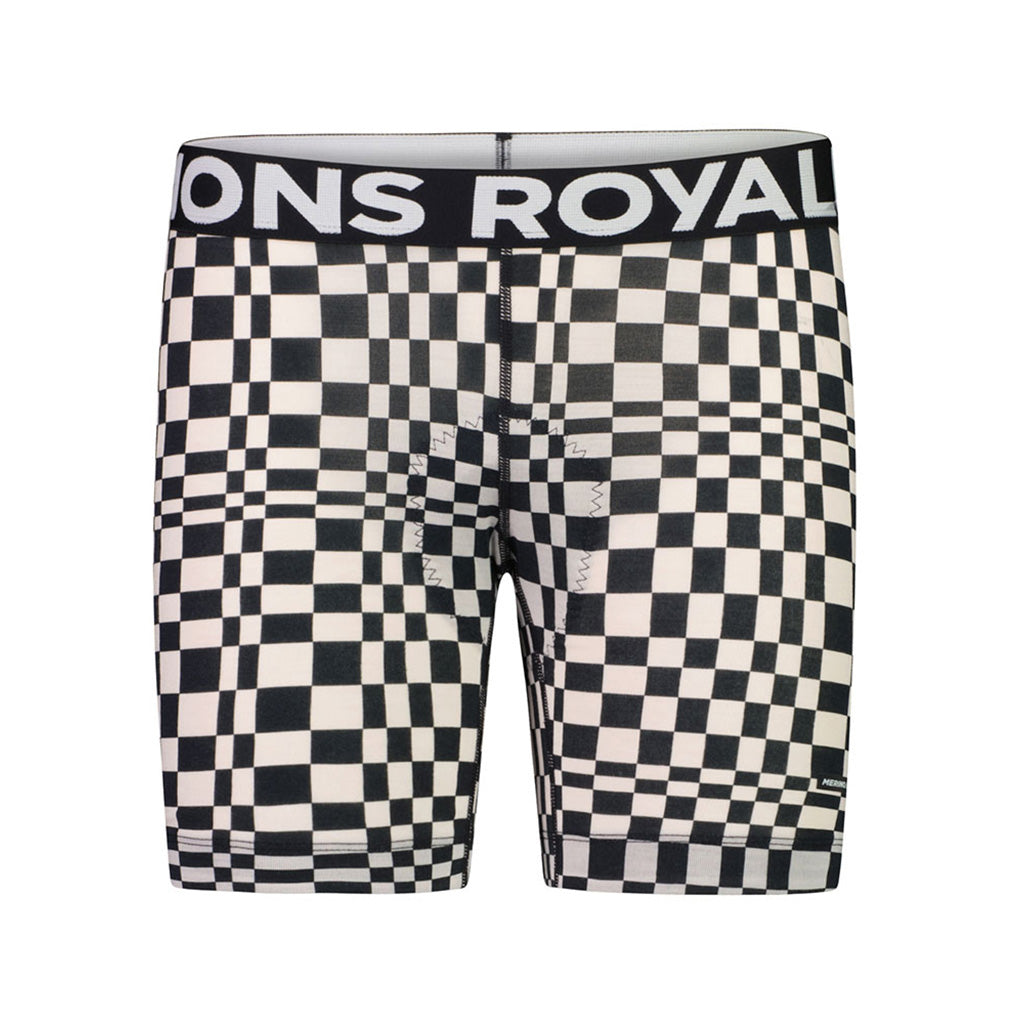 Low Pro Merino Aircon Cykel Base Layer i farven Checkers