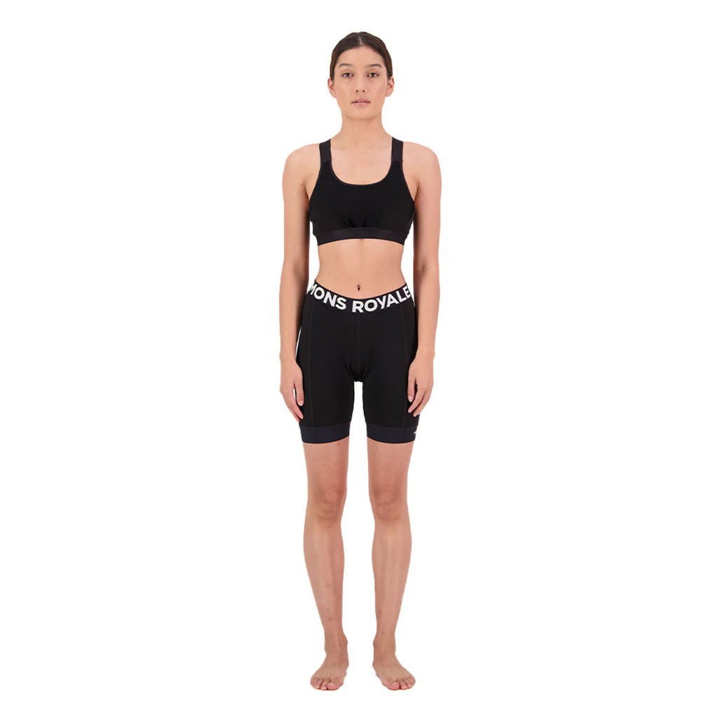Epic Merino Shift Cykel Base Layer i farven sort set forfra