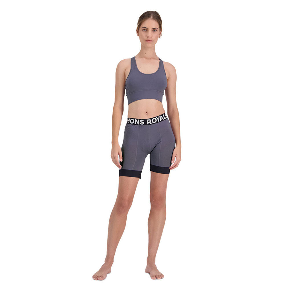 Epic Merino Shift Cykel Base Layer i farven Shark set forfra på model