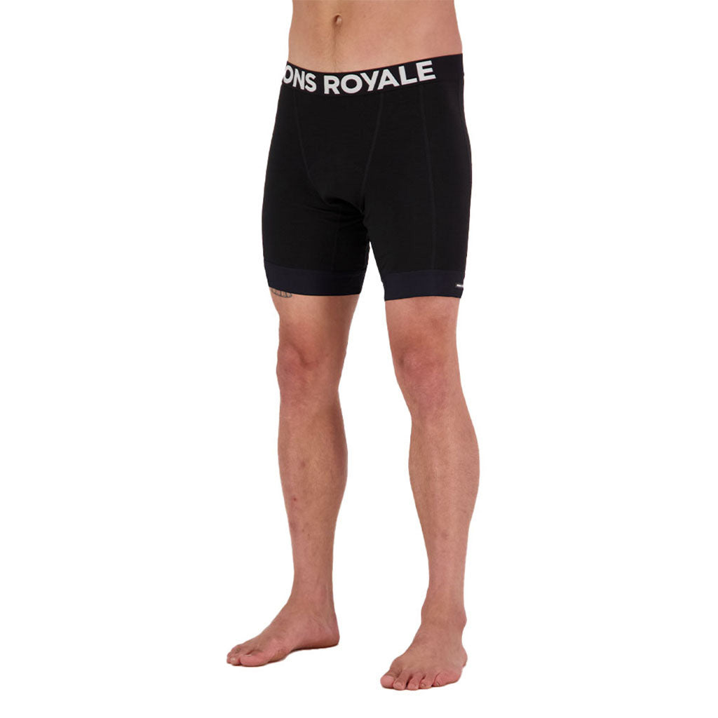 Epic Merino Shift Cykel Base Layer i farven sort set forfra