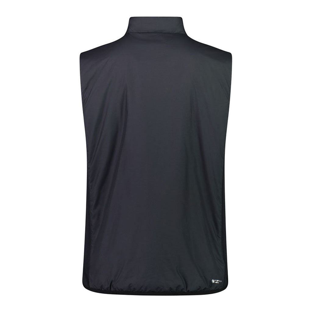 En Vest, Arete Wool Insulation i farven sort set bagfra