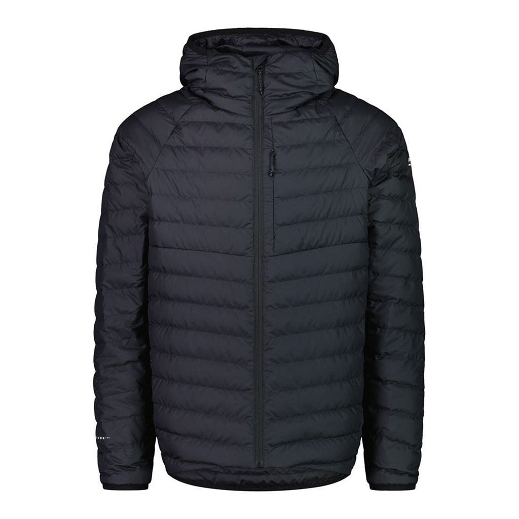 En Jakke, Atmos Wool Down Light Weight Packable Hood i farven sort set forfra