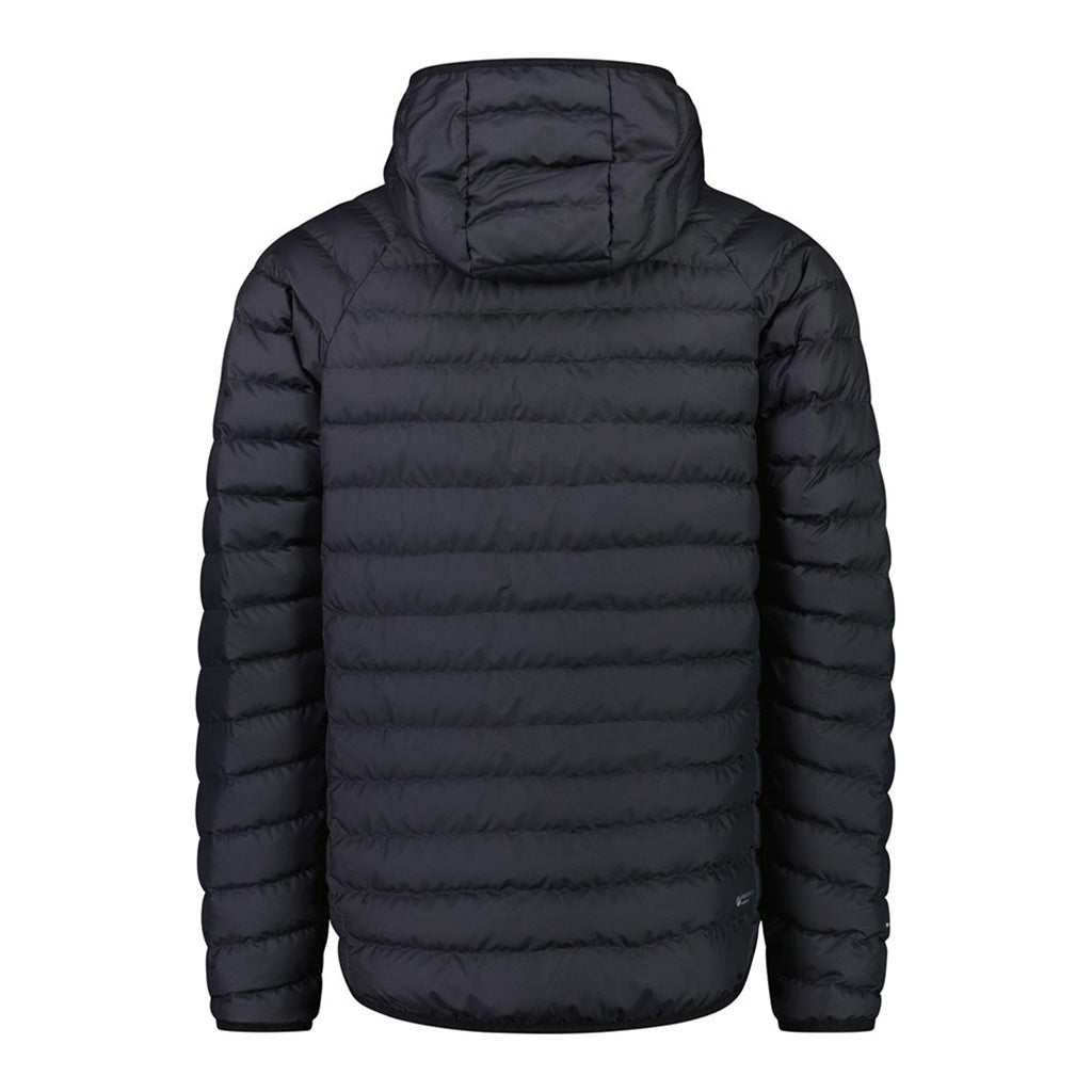 En Jakke, Atmos Wool Down Light Weight Packable Hood i farven sort set bagfra