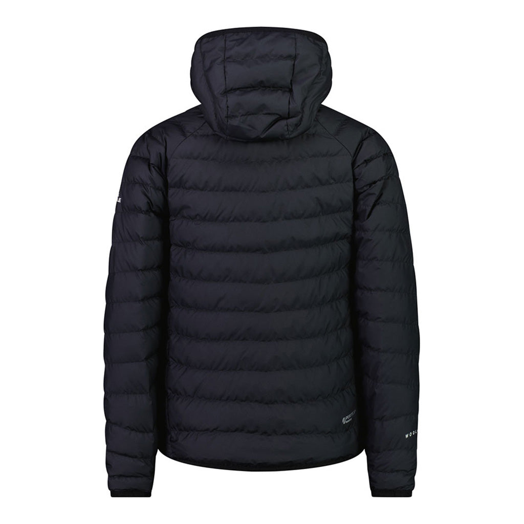 En Jakke, Atmos Wool Down Light Weight Packable Hood i farven sort set bagfra