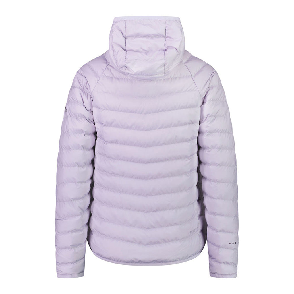 En Jakke, Atmos Wool Down Light Weight Packable Hood i farven Lgh T set bagfra