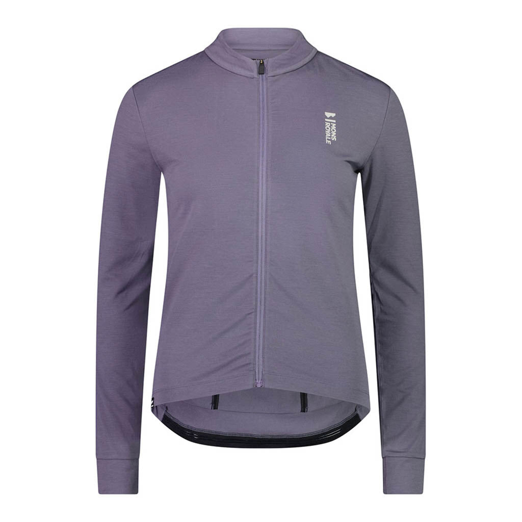 En T-Shirt, Roam Cargo Merino Aircon Full Zip LS i farven Shark