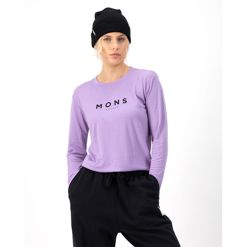 Yotei Classic LS Midlayer i farven Lupin set forfra på model