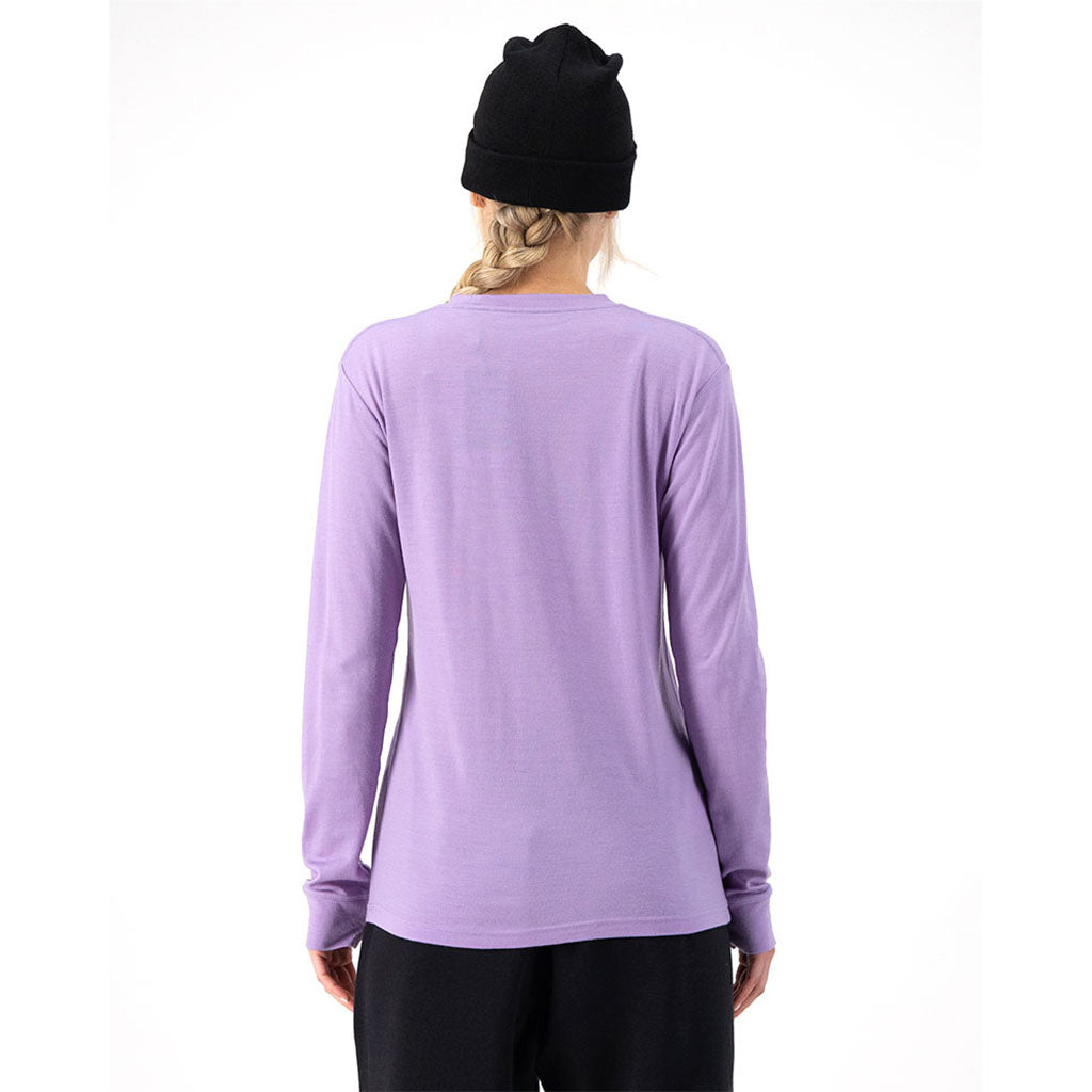 Yotei Classic LS Midlayer i farven Lupin set bagfra