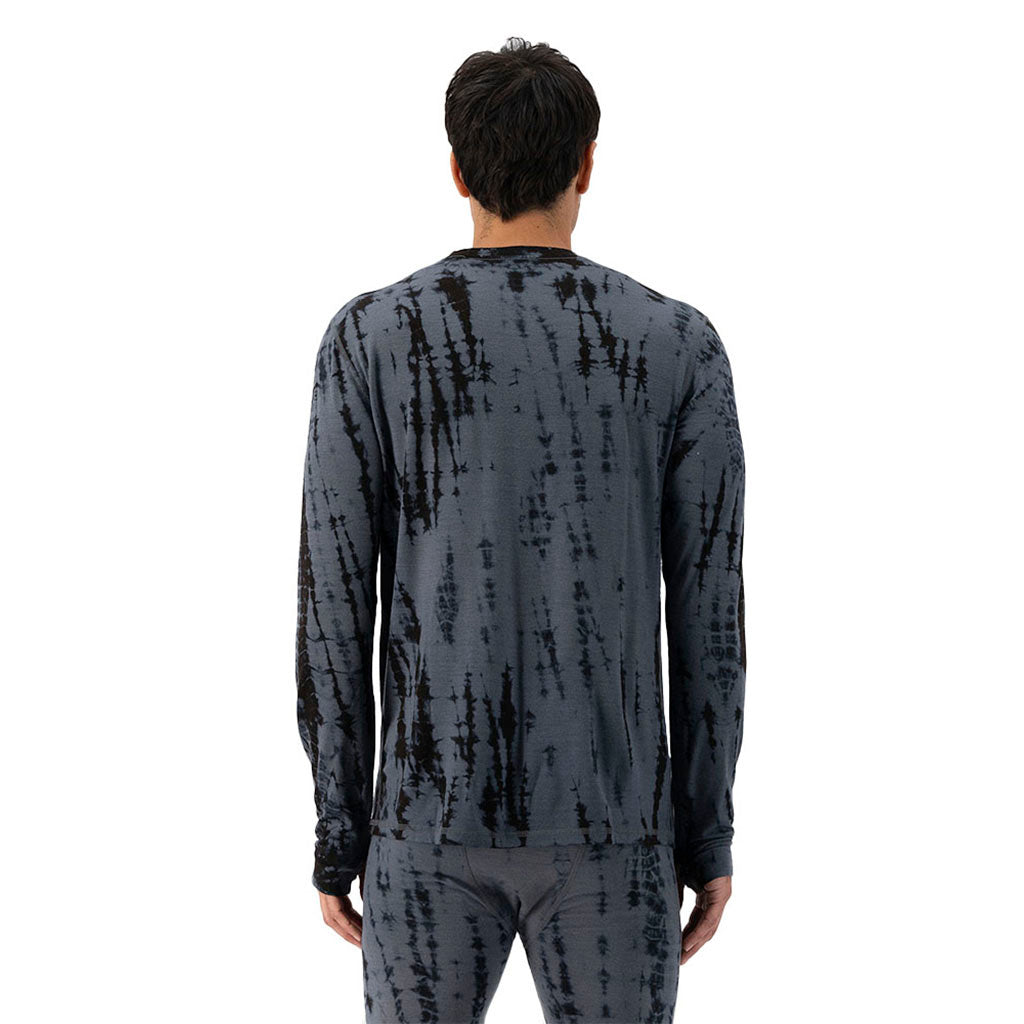 Skiundertøj, Cascade Merino Flex 200 LS Garment i farven Dgtd set bagfra
