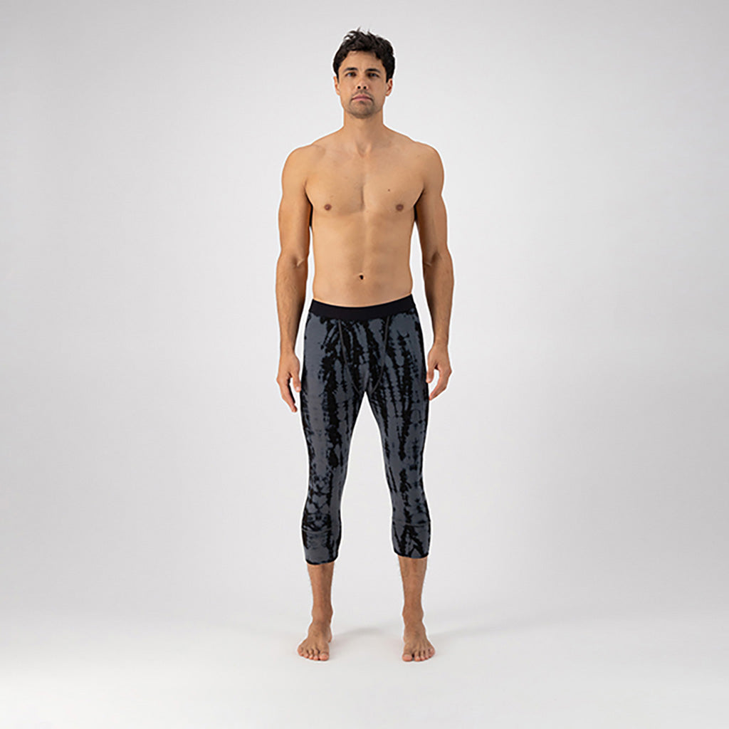 Skiundertøj, Cascade Merino Flex 200 3/4 i farven Gdgtd set forfra