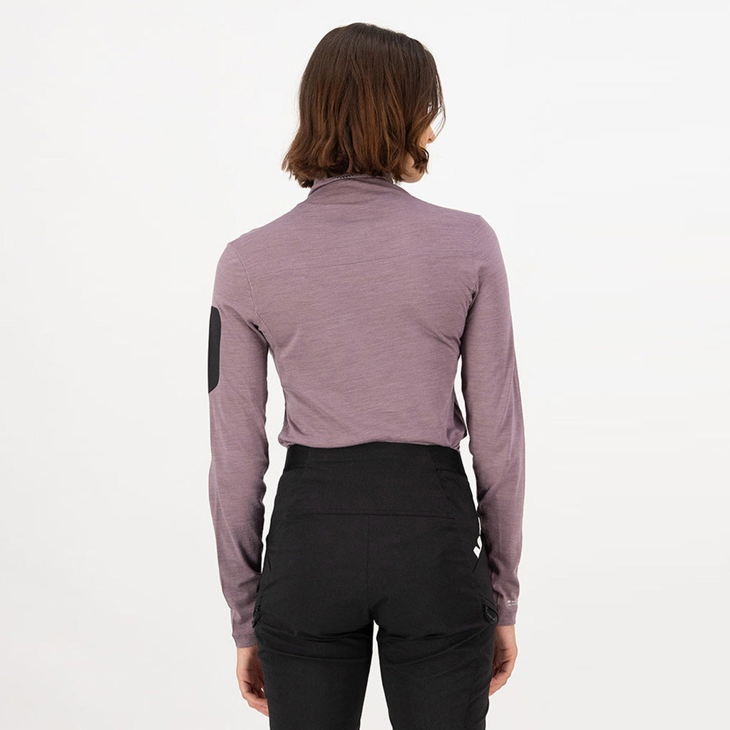 Diversion Merino Mock Neck Long Sleeve - Midlayer