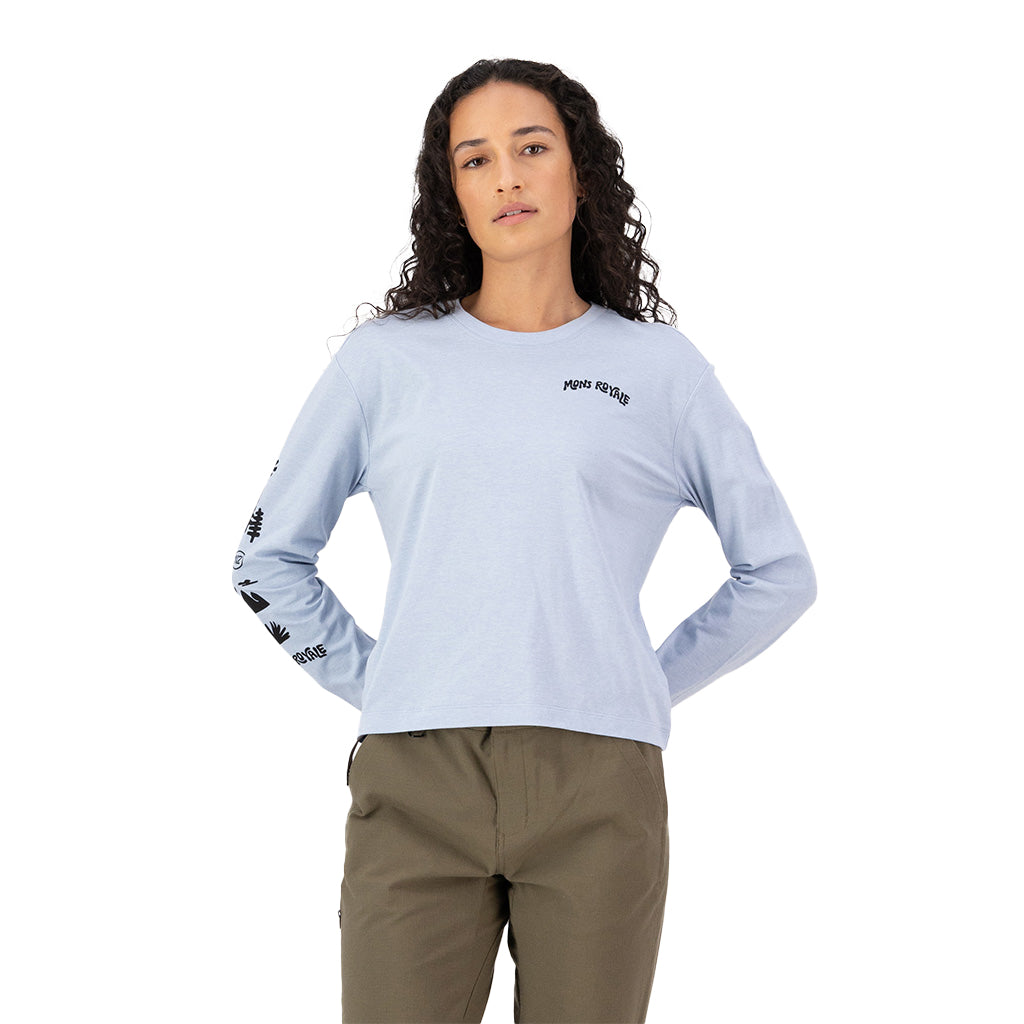 Yonder Merino Organic Cotton - Langærmet T-Shirt