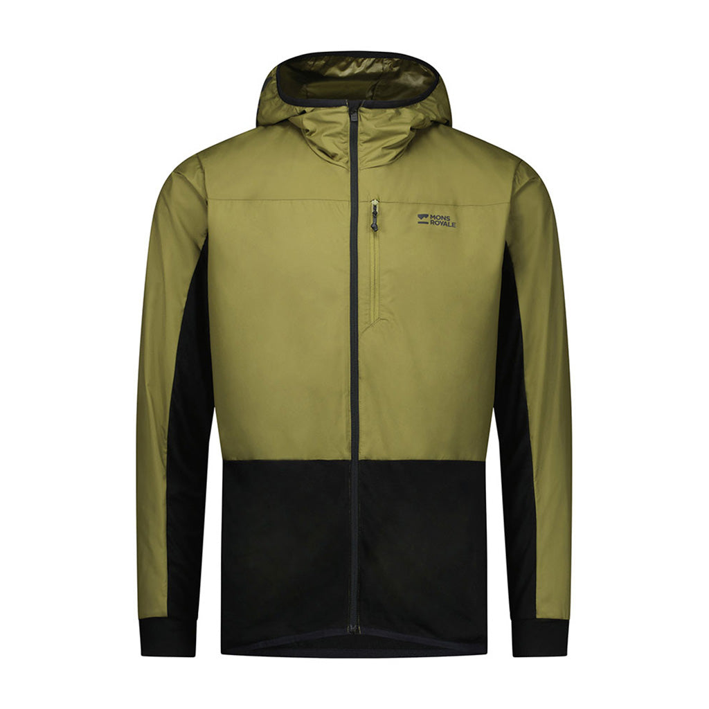 En Jakke, Diversion Merino Wind i farven Fern / sort