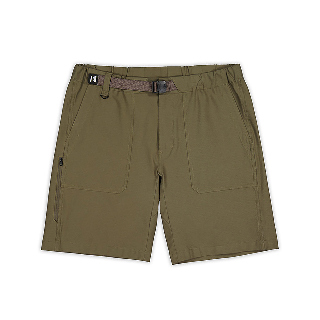 Mens Escapade Shorts i farven Dark Olive