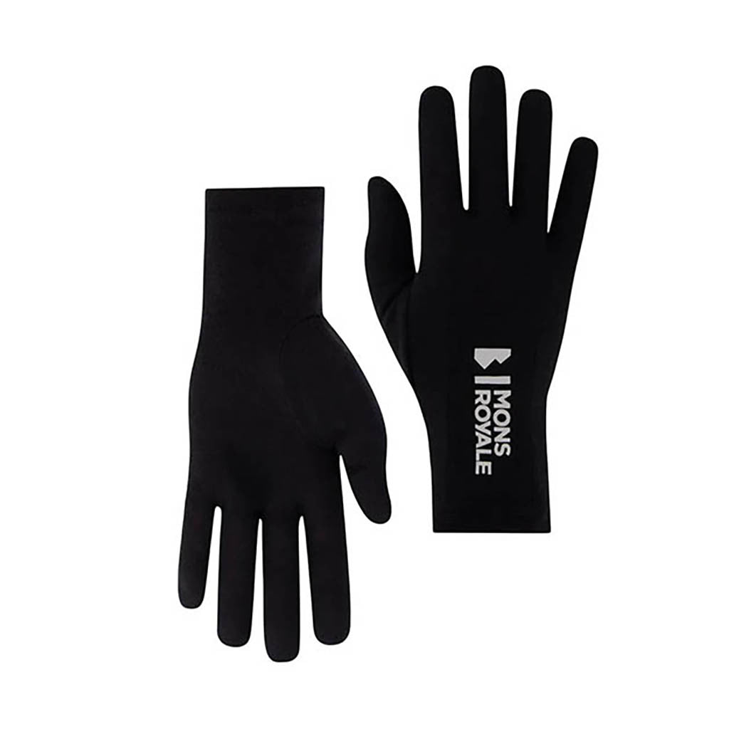 Volta Merino Liner Handsker i farven sort