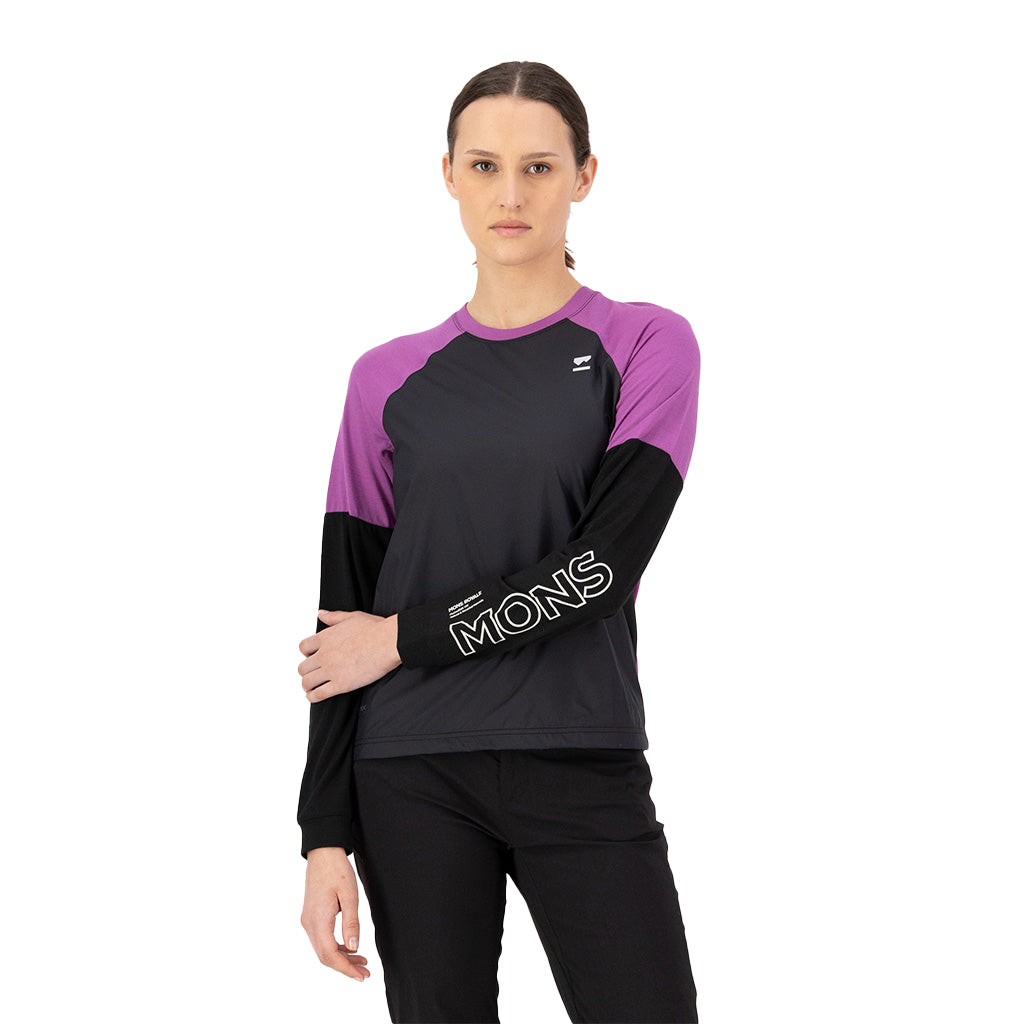 Tarn Merino Bike Wind Jersey - Langærmet T-Shirt