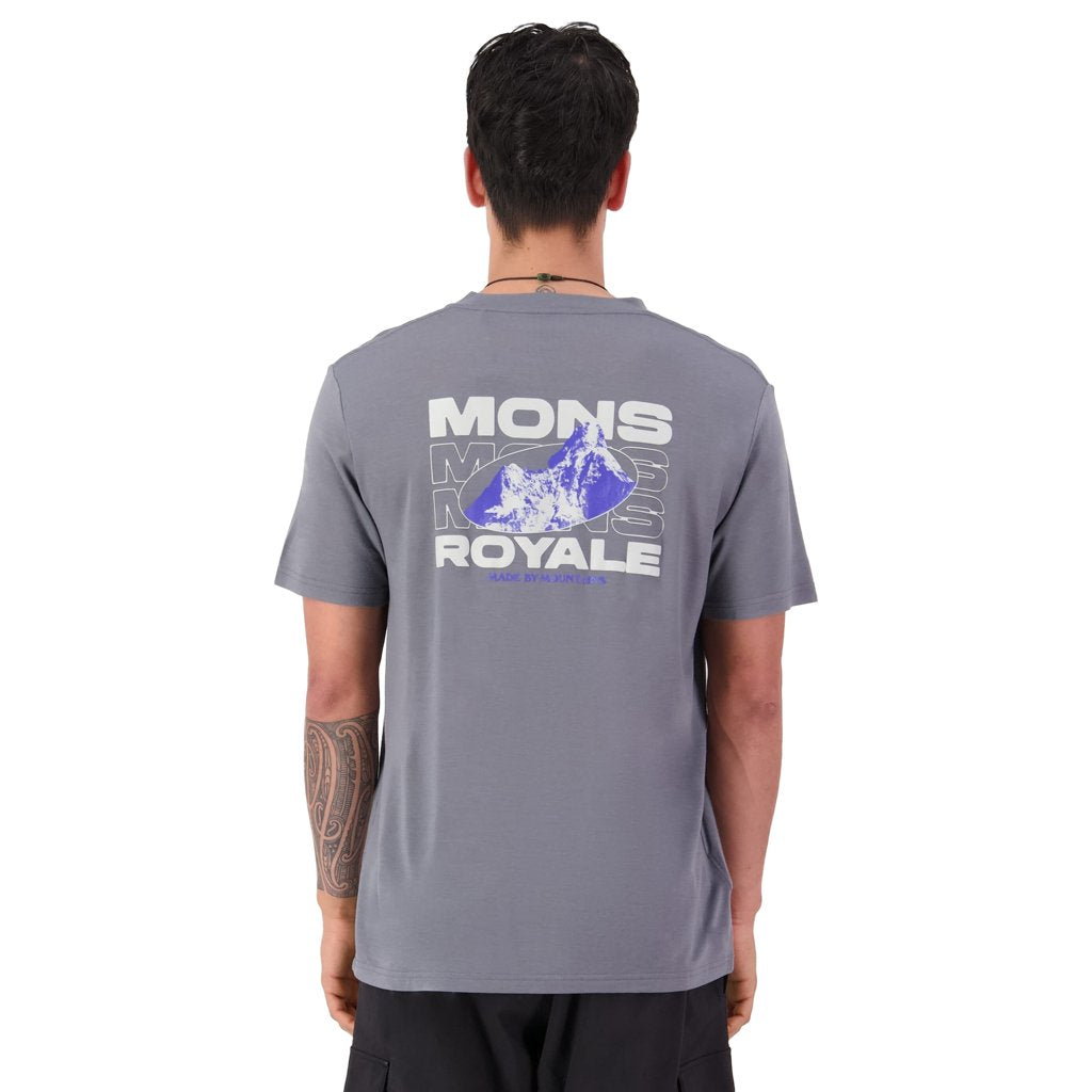 Icon Merino T-Shirt - Steel Grey
