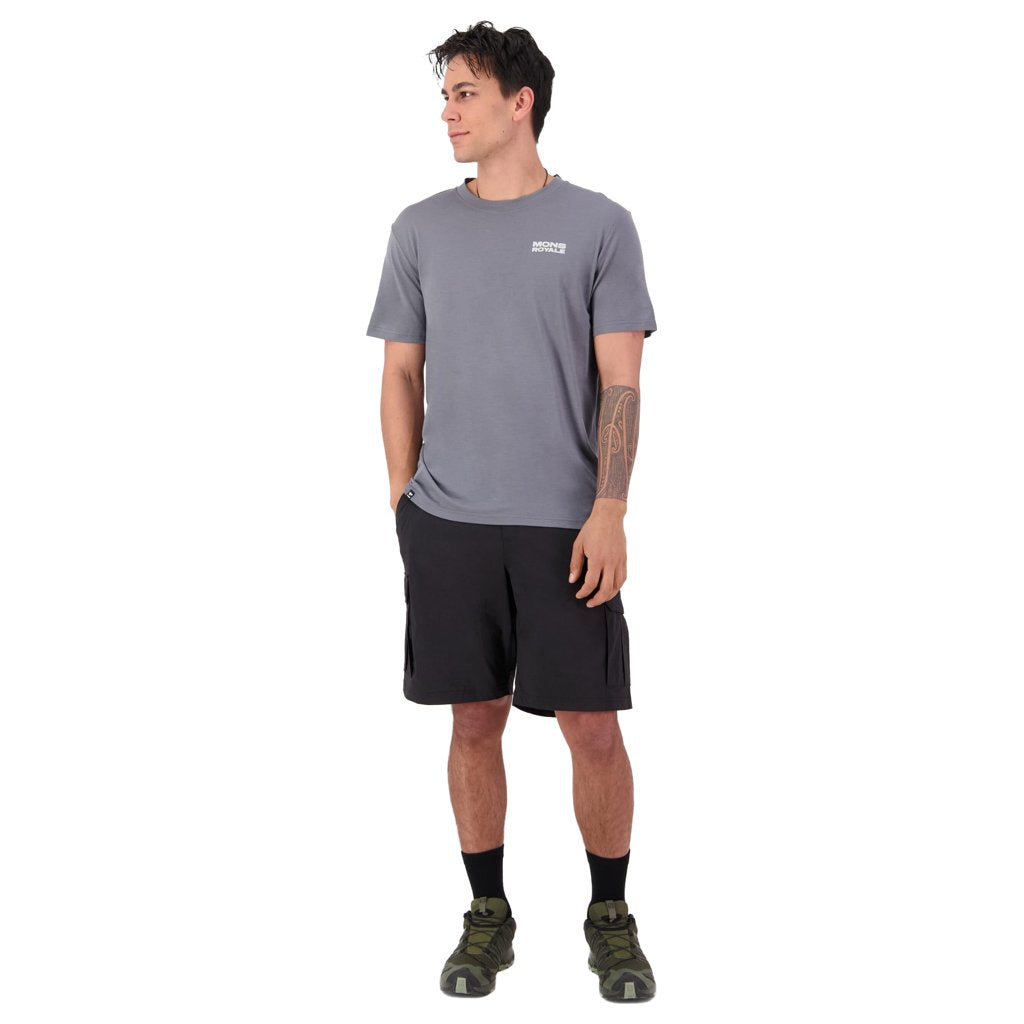 Icon Merino T-Shirt - Steel Grey